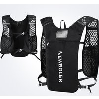 AliExpress NEWBOLER Outdoor Trail Running Backpack Ultralight Women Men Running Race Hydration Vest Marathon Bicycle Bag for Marathon Cycling Hiking