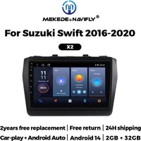 NEW 2025 Android 14 For Suzuki Swift 2016 -2020 Car Radio Stereo Multimedia Video Player GPS Navigation Wireless CarPlay Auto 4G
