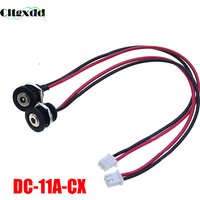 DC-11A-CX Threaded Waterproof Magnetic Connector Charging Cable USB 8mm Magnetic Contact Male Female Plug Interface Terminal