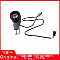 Original Headlight horn assembly For Joyor T6 T8 T10 Electric Scooter Handlebar Lamp Head Front LED Light Replacement Accessorie