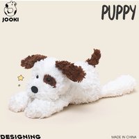 35cm Cute Lying Dog Plush Toys Fluffy Cartoon Puppy Doll Kids Companion Soothing Fun Doll Lovely Room Decor Kid Birthday Gift