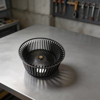 High-Quality ABS Plastic Range Hood Fan Blade Compatible With YJF6818/6820/6822/6825 Motors Home Improvement Accessories