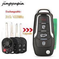 jingyuqin Upgraded Remote Key Fob 315MHz 4D63 For Ford Escape Focus C-Max Transit F250 F350 F450 F550 OUCD6000022 CWTWB1U793