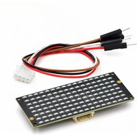 8*16MatrixLEDLight Display ModuleI2CCommunication3.3-5VApplicablefor Microbit