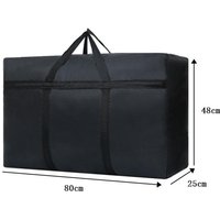 1pc Extra Large Waterproof Moving Luggage Bags Laundry Shopping Bag Oxford Cloth Cubes 80*48*25cm Home Storage Packing Tool