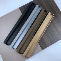Super Low Price, Simple Embedded Wardrobe, Barn Door, Handle Cabinet Sliding Door Hidden Handle Folding Door Sliding Door Handle