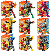 In Stock Blokees Surprise Box KAMEN RIDER GAVV Masked Rider Geats Gotchard Gavv Ooo Ankh Dread Building Block Assembly Toy Gift