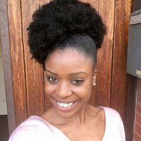 Afro Kinky Curly Ponytail Brazilian Ombre Remy Hair Drawstring Afro Puff Pony Tail Clip In Hair Extensions 6" 8" 10"