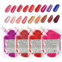 50ml 100ml 200ml 300ml 420ml Lip Gloss Base Bagged Vegan Matte Gloss Diy Lip Gloss Base Makeup Custom