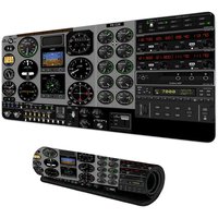 Aircraft cabin navigation diagram Mousepad , Computer Office Game Table Mats XXL Rubber Anti-slip Gaming Keyboard Long Desk Pads