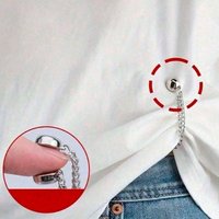 Adjustable Magnetic Pants Clips and Cuff Clips, Detachable Hem Buckle, Suitable for Pants and T-Shirts