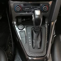 For Ford Focus 3 MK3 2015 - 2018 ABS Color Inner Gear Shift Panel Cover Trim Stickers LHD ST car accessories