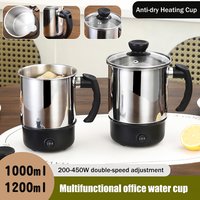 New Mini Anti-Dry-Boil Electric Heating Cup 11/12/13/14cm Portable Travel Electric Kettle Home Kettle Electric Cooker Kettle