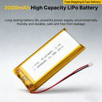 3.7V 3000mAh Lipo Battery for LoRa 32 V3 T114 V2 Development Board ESP32 LoRaWAN Node 103665 Lithium Polymer