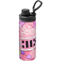 ILLIT Kpop Girl Group 18OZ Sports Insulated Kettle Thermal Cup Vacuum Flask Double Wall Mug Water Bottle