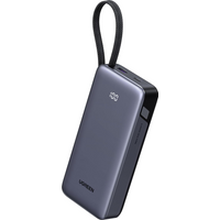 UGREEN Nexode Power Bank 20000mAh 45W with Built-in Cable, Fast Charging Portable Charger