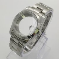 NEITON 36MM/39MM NH35 Sapphire Crystal Polish Water Resistanst Watch Case For NH34 NH35 NH36 NH38 NH39 NH70 PT5000 ETA2824 image 4