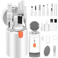 20-in-1 Multifunctional Cleaning Kit, Suitable for Electronic Devices | Keyboard Cleaning Brush, AirPods Earphone Cleaning Kit, Multifunctional Tool for Cleaning Laptops, Earphones, Cameras, Mobile