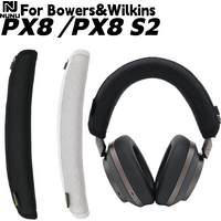 NUNU Comfortable Zipper head beam protective cover For Bowers&Wilkins PX8/PX8 S2 Headphones Head Beam Sleeve Cover