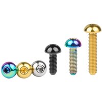 AliExpress Yiqianyuan ISO7380 M3 M4 M5 M6 M8 Titanium Screws Hexagon Socket Button Head Mushroom Screws for RC Parts Bicycle Motor Fittings
