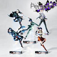 Persona 3 30th Anniversary 15cmAcrylic Stand Keychain Full Set Anime Characters Collectible Desktop Decor Merchandise