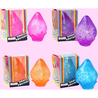 Needoh Dream Drop Stress Relief Toy Glitter NonToxic Relief Pressure Soft Squishy Slow Rise Relax Anxiety Adults Portable Gift