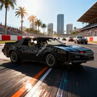 2861pcs MOC Knight Rider KITT Technical Expert Model Building Blocks Festivals Gift Architecture Assemble DIY Toys Birthday