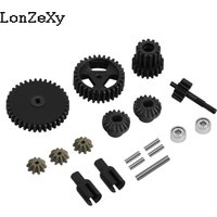 Steel Rear Transmission Gearbox Gear Bearing Set for LOSI Micro-B 2WD 1/24 RC Car Metal Upgrade Accessories Upgrade Parts