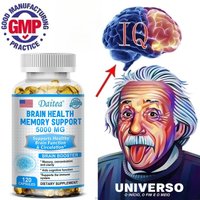 Brain Health Memory Support 5000 Mg, Function & Circulation, Brain Booster "Memory, Focus & Clarity Supports Cognitive Function