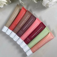 NIS Fashion Summer Fridays Lip Balm Mini Lip Gloss Set New Moisturizing Transparent Smooth Soft Tube Mirror Lipstick Lip Makeup