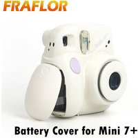 Battery Cover for Fujifilm Instax Mini 7+ Film Camera replace Plastic Camera Cap for Fiji Instant Mini 7+ Battery Case Shell