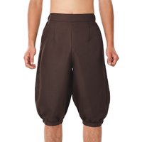 Pirate Pants Costume Adult Men Vintage Historical Medieval Viking LARP Colonial Breeches Cosplay Trousers