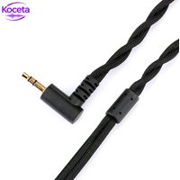Koceta Copper Plated Silver Cable For Hifiman HE400Se HE400I HE560 HE350 HE6se HE1000 AnaddaDeva Pro Sundara Edition XS MDR-Z7