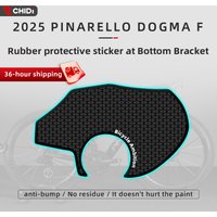 Used For PINARELLO DOGMA F 2025 Rubber protective sticker at Bottom Bracket Bicycle accessories Bicycle modification protection