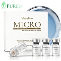 Pore-Cleaning Moisturize Collagen Microneedle Viarelin Collagen Anti-Wrinkle Essence Serum Set Hydrating Firming Skincare
