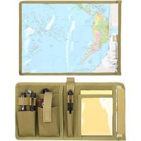 Map Case Tactical Waterproof Multipurpose Map Bag Utility Tool Storage Bag for Hiking Hunting Camping Outdoor Activities
