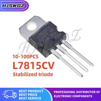 10/20/50/100PCS L7815CV L7815 TO-220 Three-terminal voltage stabilizing Transistor