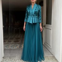 Customized Luxury Evening Dress SashGlitter A-line Classic Long Dresses Bespoke Occasion Party Gown Exquisite