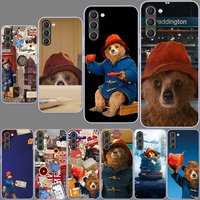 Cute P-Paddington Bear Phone Case for Samsung A54 A14 A24 A34 A17 A37 A57 A55 A35 A25 A15 A13 A23 A33 A53 A07 A05S A04S A03 A73