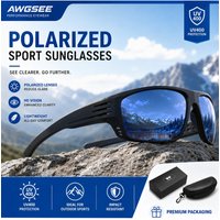 AliExpress NONE Sports Fishing Polarized Sunglasses Classic Driving Shades UV Protection for Men Women Outdoor Running Cycling with packaging