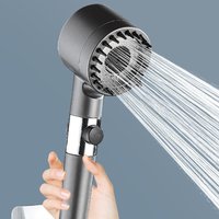 Shower Head Boosting Showerhead Nozzle Home Bathroom Shower, Handheld Showerhead