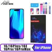 PINZHENG High Quality Screen OLED For iPhone 16 LCD 16 Pro Max Display For iPhone 16E 16 Pro 16 Plus Incell LCD Replacement