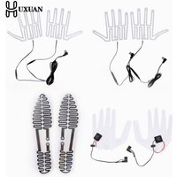 USB Electric Heated Jacket Golves Insoles Heating Pad Outdoor Themal Warm Winter Heating Vest Pads For DIY Heated Clothin