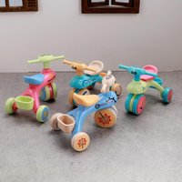 1pcs Dollhouse Model Scene Simulation Miniature Home Mini Tricycle Small Bike Toys Ornament Doll House Accessories