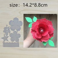 Flower Leaf Metal Cut Dies Stencils for Scrapbooking Stamp/Photo Album Decorative Embossing DIY Paper Cards