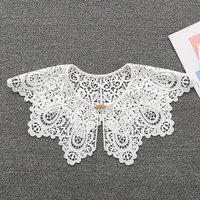 Women Lace Fake Collar Doll Collar Detachable Shirt Collar False Collar Blouse Top Women Clothes Accessories DropShip