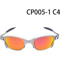 Lunettes de soleil polarisées pour hommes et vtt, UV400, pour la pêche, en métal, pour vélo, l'équitation, D4-5