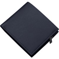 Classic Solid Color Short Wallet Men Thickened PU Leather Wallet with Zipper Coin Bag Multi-card 3 Fold Vintage Male Card Holder