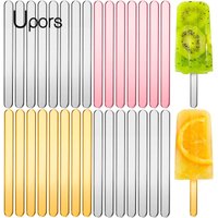 Reusable Ice Cream Sticks Acrylic Popsicle Sticks Creamsicle Cakesicle Cake Candy Pop Sticks Ice Lollies DIY Crafts