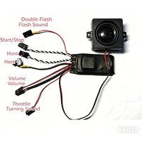Remote Control Car Sound Set Engine Engine Simulator Linkage Sound Set Suitable for 1/14 Tamiya RC Truck Trailer Tipper DIY Part